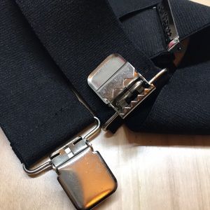 Carhartt Men/'s Utility Suspender Adjustable Closure Durable Metal Clips Black 2/"